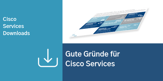 Comstor_Services_Gute Gründe für Cisco Services